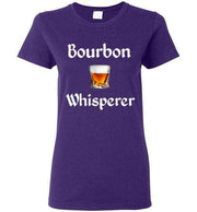 Whiskey T Shirt- Bourbon Whisperer - in use