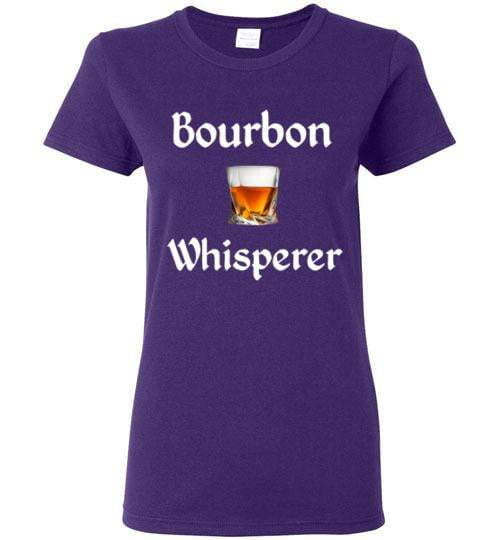 Whiskey T Shirt- Bourbon Whisperer - in use