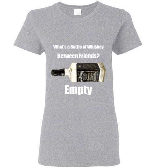 Whiskey T Shirt- Whiskey Between Friends - lifestyle shot