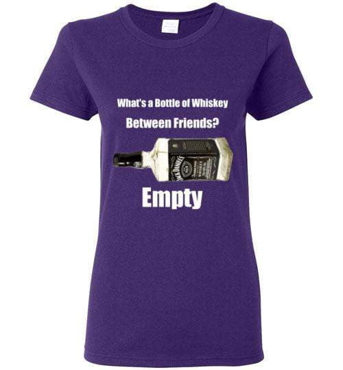 Whiskey T Shirt- Whiskey Between Friends - alternate angle