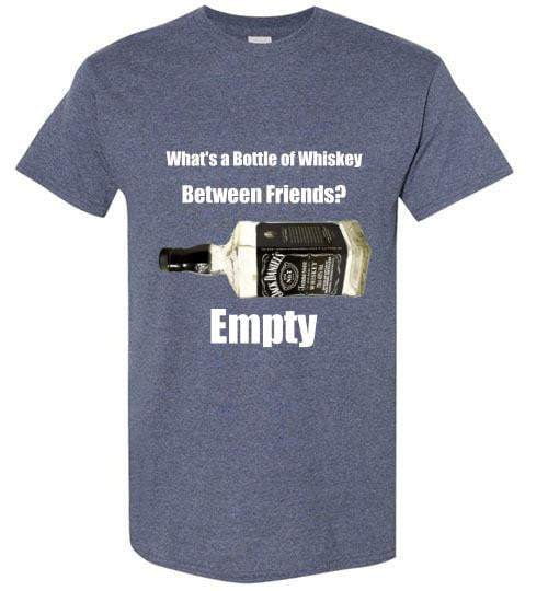 Whiskey T Shirt- Whiskey Between Friends - angle 7